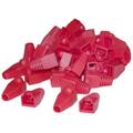 Cable Wholesale RJ45 Strain Relief Boots- Red, 50PK SR-8P8C-RD